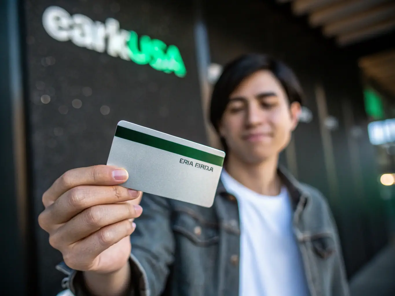 A person holding a variety of credit cards from different European banks, symbolizing the wide range of card options available.